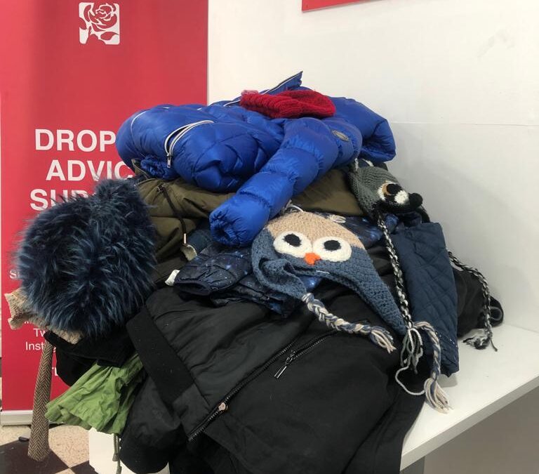 Warm Coats for Newly Arrived Refugees
