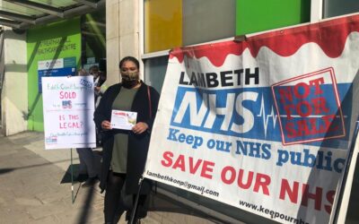 Our NHS is Not For Sale – In My View Column for the South London Press