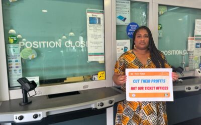 Cut Their Profits, Not Our Station Ticket Offices 
