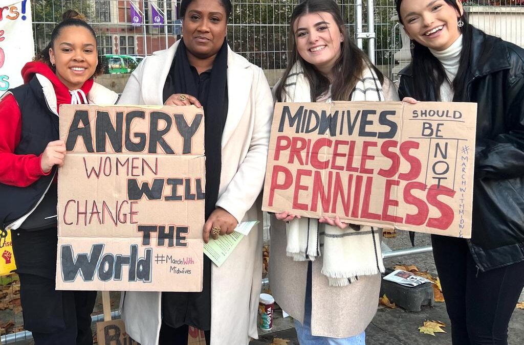 Why I’m Marching With Midwives – In My View Column for the South London Press